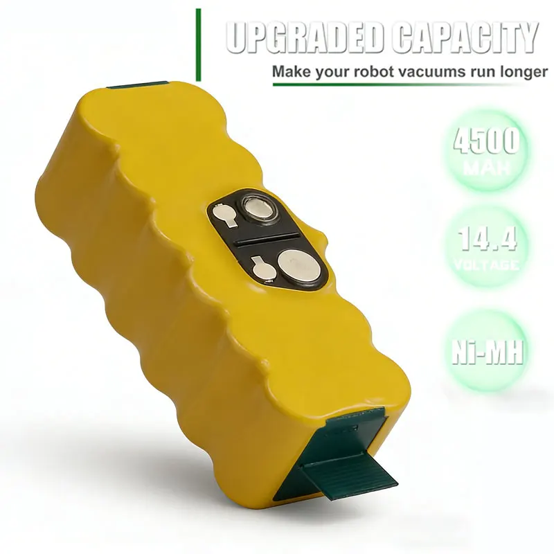 

Аккумулятор 14.4V 4500mAh-12800mAh для iRobot Roomba 500 600 700 800 900 595 620 650 780 890, для робота-пылесоса Roomba