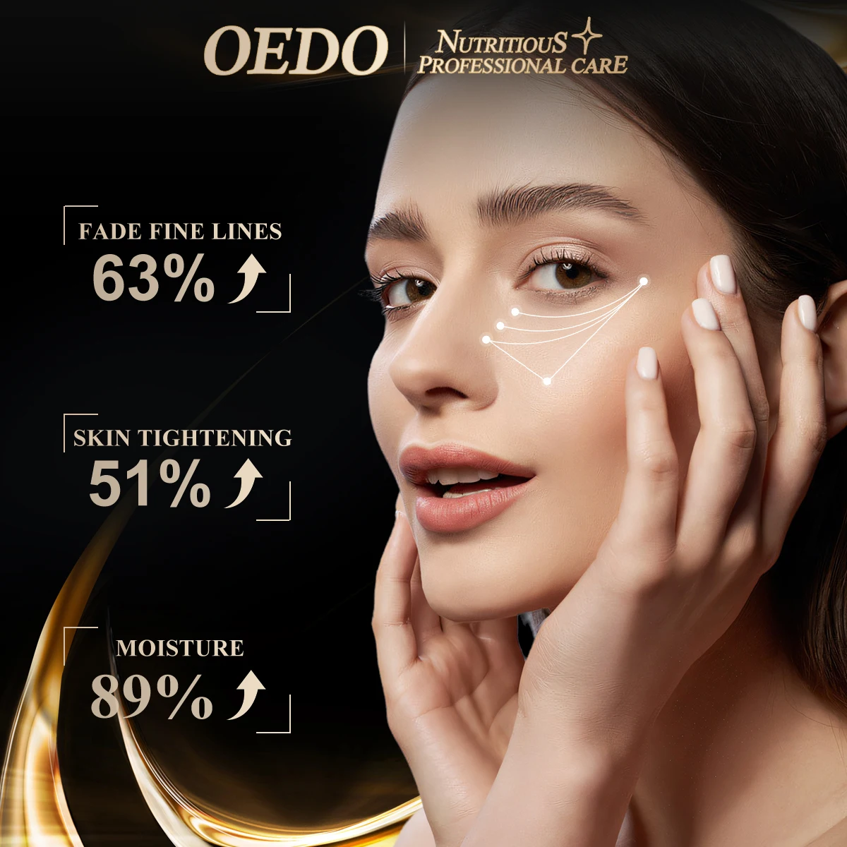 OEDO Anti Aging Eye Cream Against Bags And Puffiness Eye Care Dark Circle Remover Anti-Wrinkle Eye cream