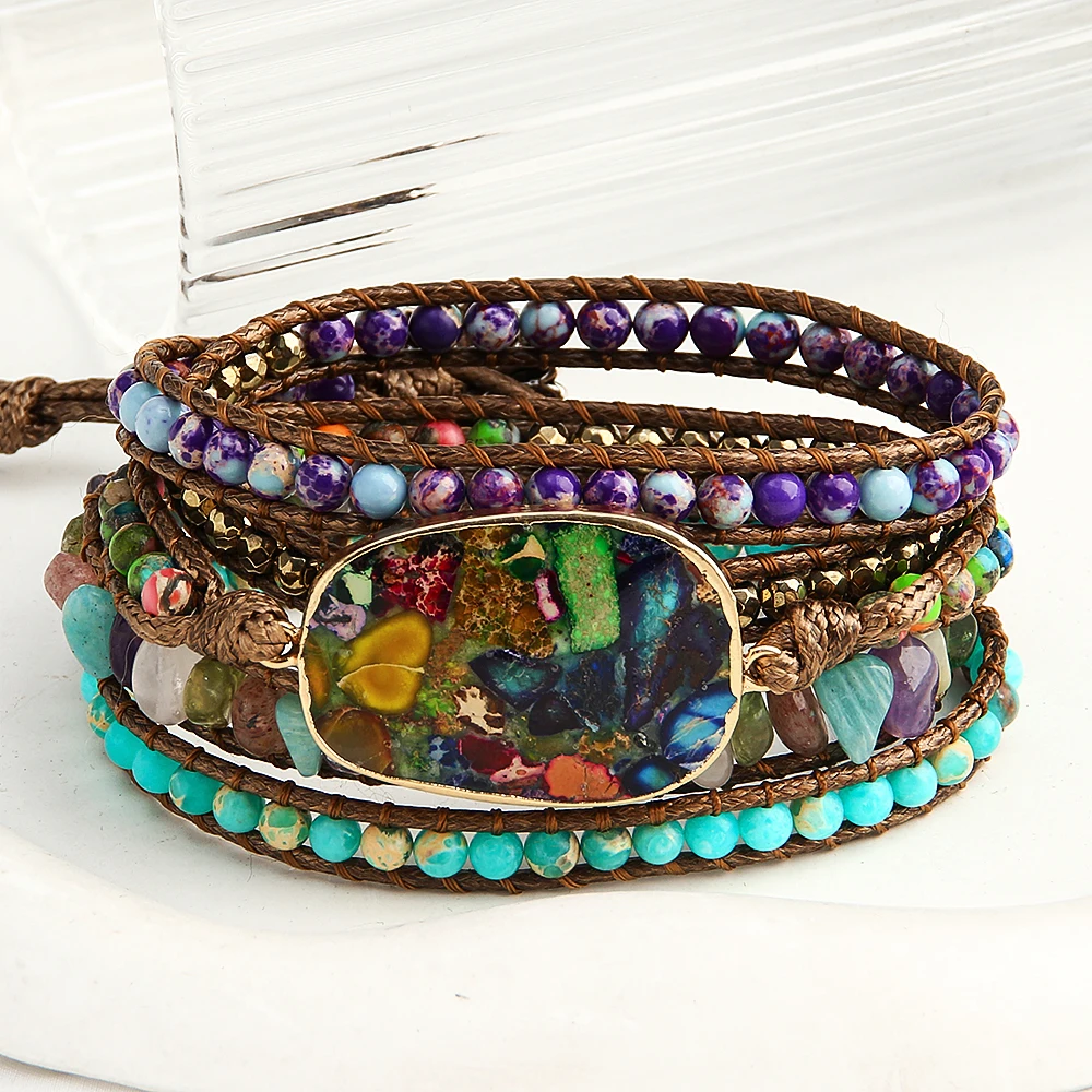 Thumbnail 3 - #28 Best Leather Wrap Bracelets to Buy In 2026