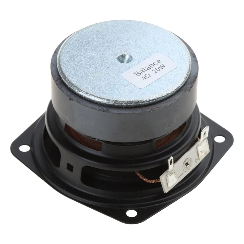 090F 79-миллиметровый квадрат динамика и внутренний магнит- 4 Ом 20 Вт для электроники 3-дюймовый Hifi Sound