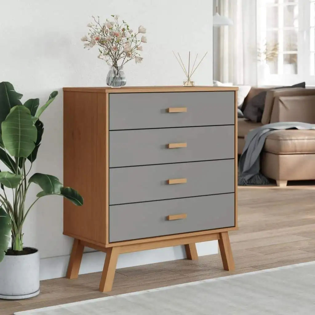 Z DU'S Modern Solid Wood Cabinets, 4-layer Drawer Storage, Modern And Exquisite Design, With Ample Internal Storage SpaceZ