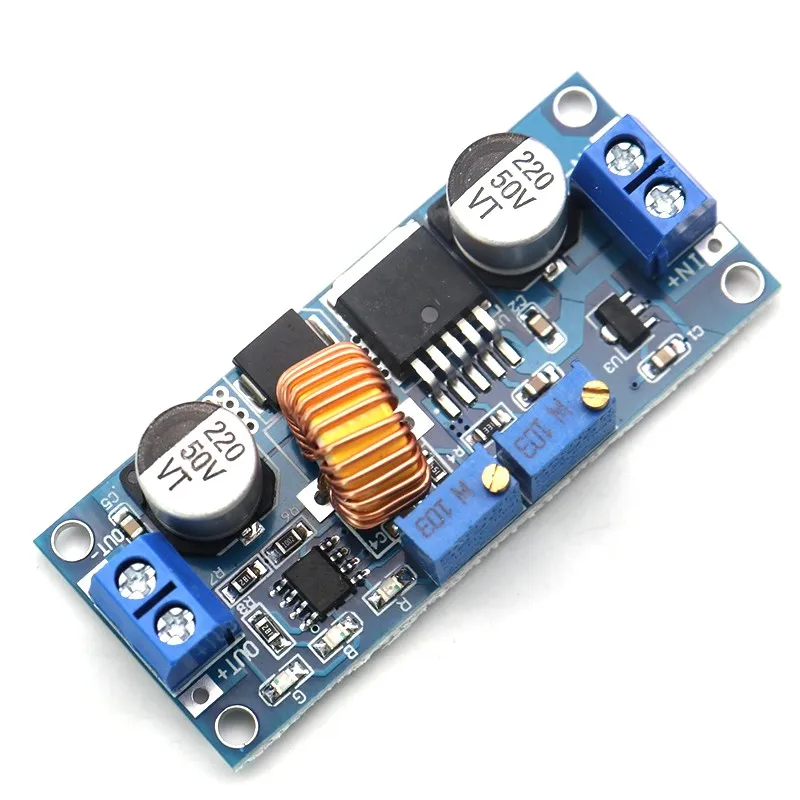 High current 5A constant voltage constant current step-down power supply module LED driver lithium battery charging module