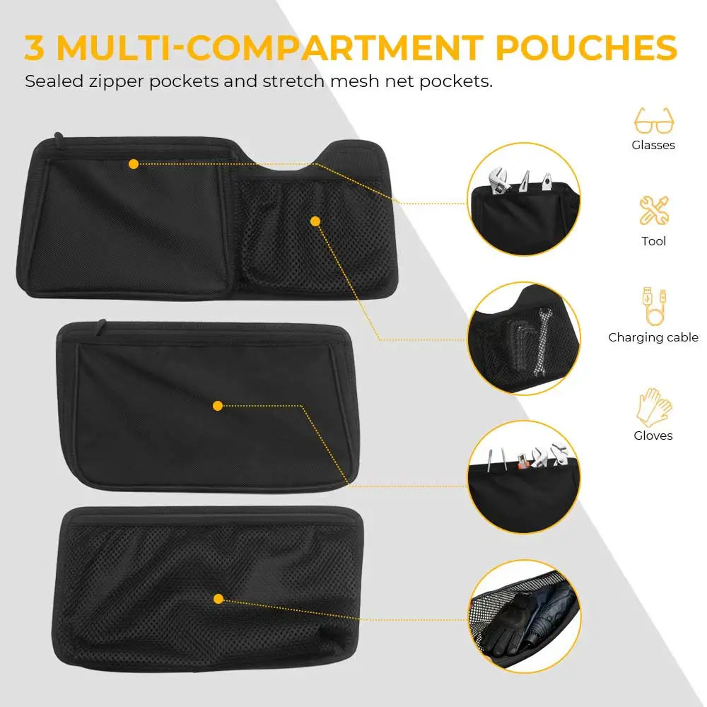Rear Luggage Tour-Pack Organizer Trunk Saddlebag Liner Storage Bag For Harley Street Glide CVO/SE FLHXSE 2023-2026 Motorcycle