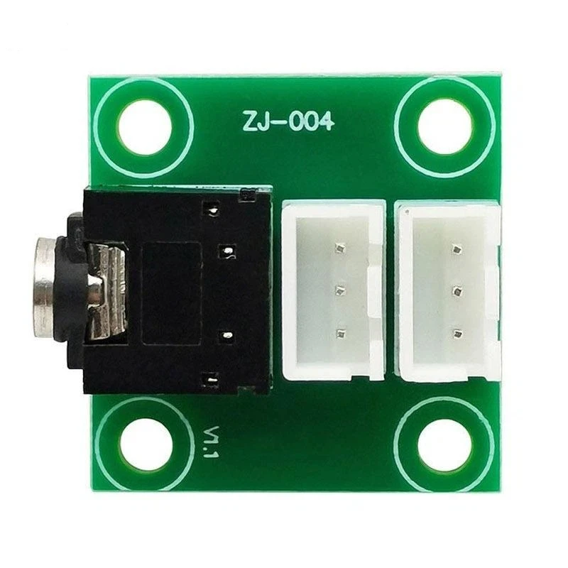 【YH】1PCS 3.5MM Headphone Audio Signal Transfer XH2.54 3P Terminal Lead Amplifier Chassis DIY Wiring Board