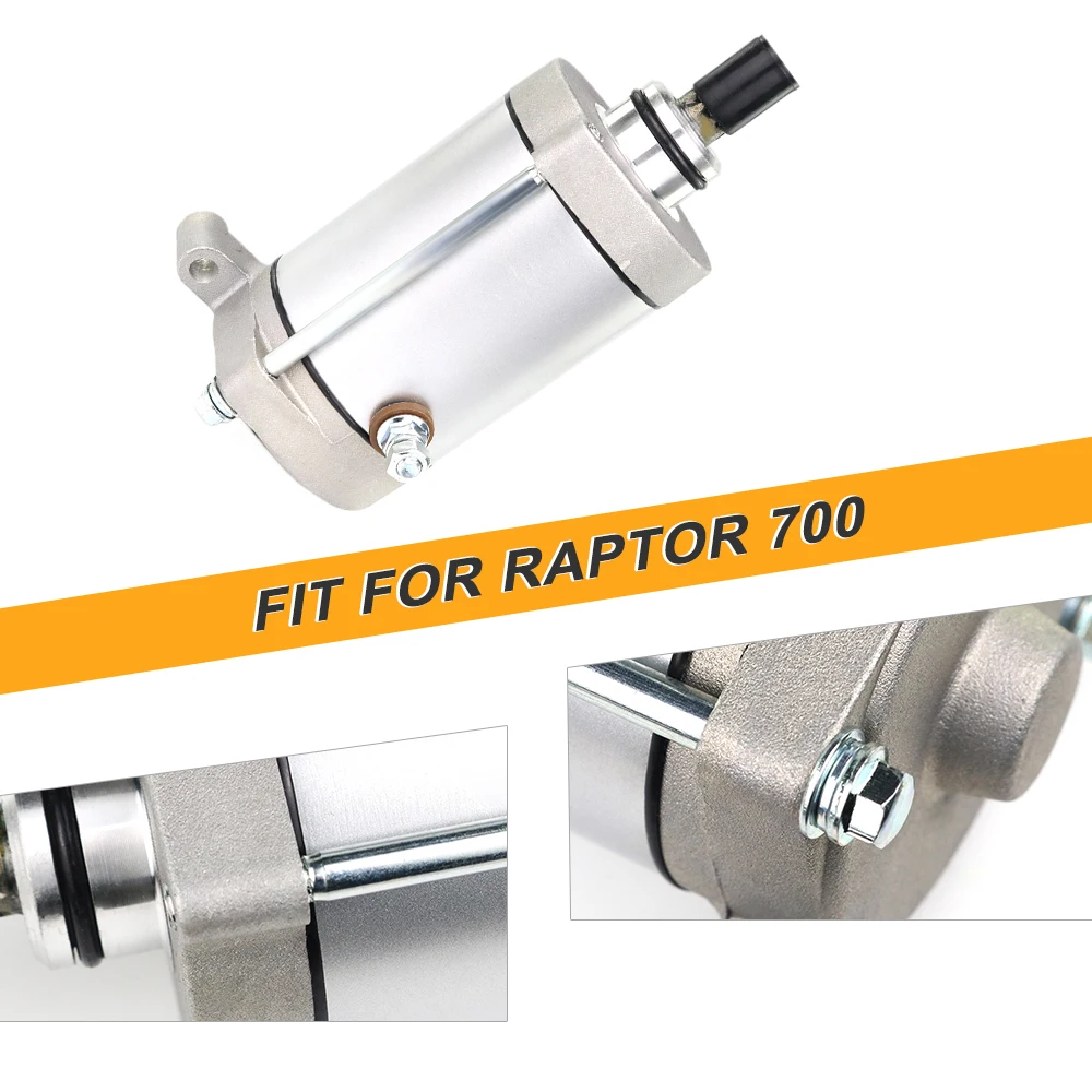 

Replaces OEM Part # 1S3-81890-00-00 For ATV Motos Fit For YAMAHA GRIZZLY 700 RAPTOR 700R SE RHINO 700 FI 4x4 Auto Starter Motor