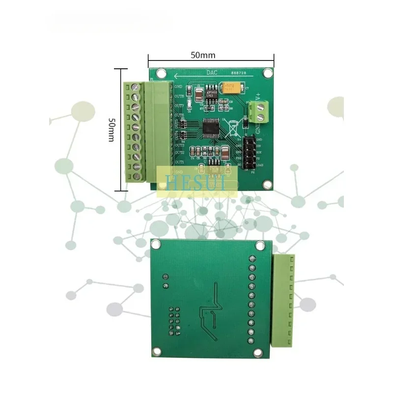 TLV5610/TLV5608 8-channel serial high-speed DAC module digital to analog conversion data acquisition