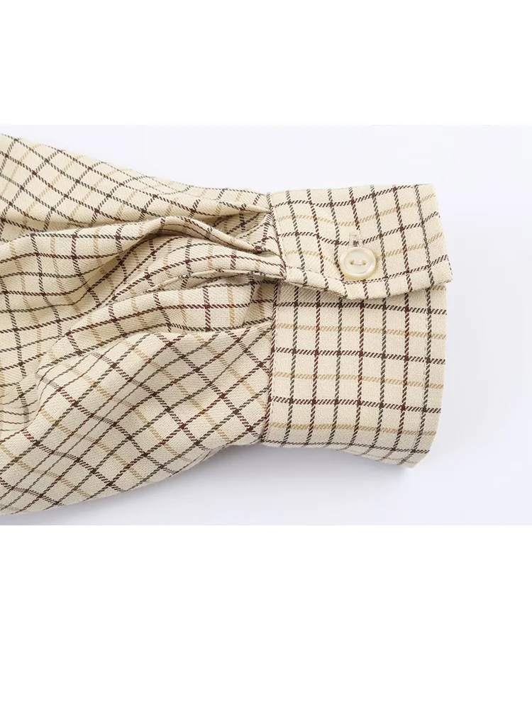 

HH 2026, новая модная женская рубашка с длинными рукавами и лацканами в вертикальную полоску, женская облегающая свободная рубашка для отдыха