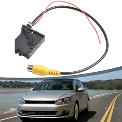 For Skoda 26 Pin Connector Reverse Backup Camera Cable Adaptor Easy to Use Design Quick and Simple Installation