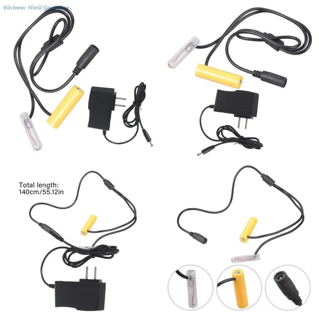 A3PD Input 100 240V Output 1.5V 1A Adapter for Electronics with Single Battery Slot