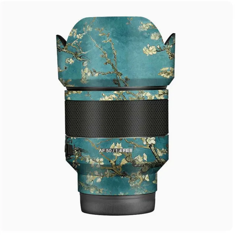 For Samyang AF 50mm F1.4 FE II Decal Skin Vinyl Wrap Anti-Scratch Film Camera Lens Sticker 50 1.4 F/1.4 For Sony E Mount