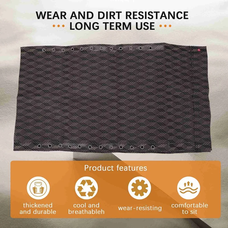 Tela de repuesto para silla de gravedad, herramienta de reparación de sillón reclinable, pieza de tela para Patio exterior, piscina de playa