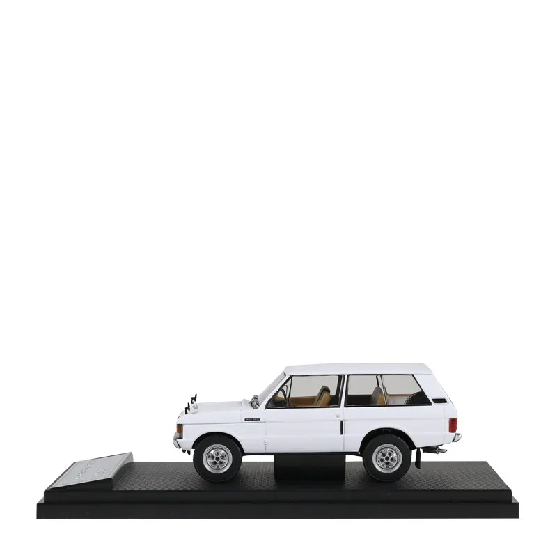 Modèle de simulation de voiture en alliage pour garçons, jouets de simulation de chaise, Land Rover, Range Rover, boutique, génération 1970, 1:43