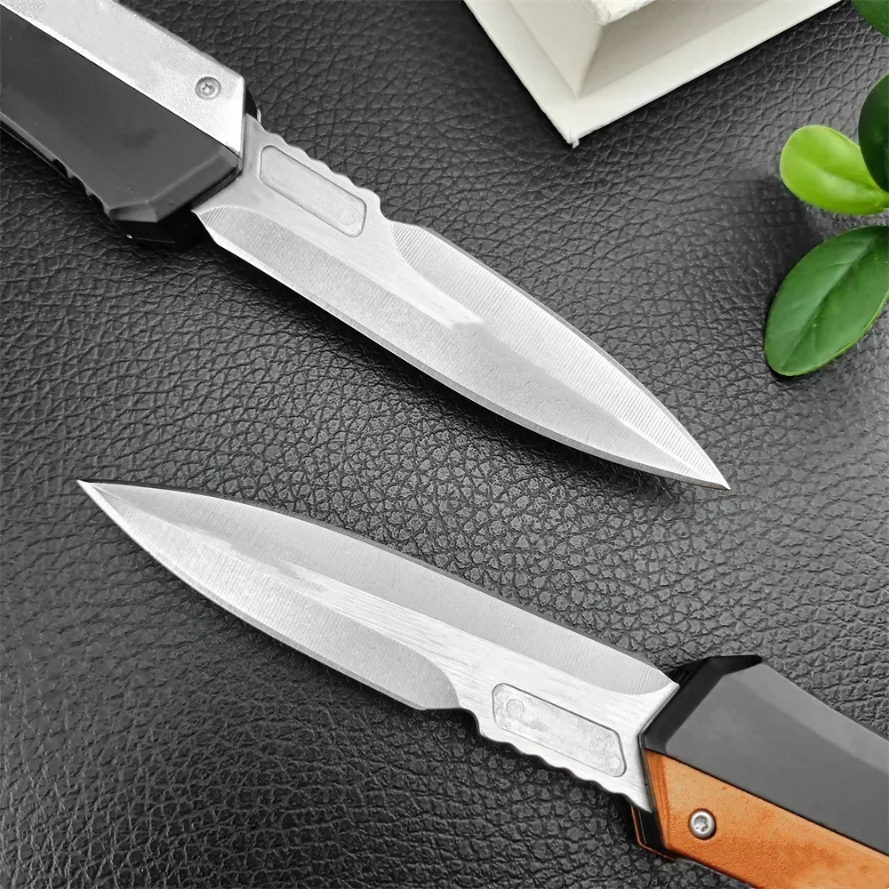 2 Styles Newest 8817 Folding Knife High Quality 440C Blade Zinc Alloy Handle Outdoor Camping Survival Knives Tactical Tools