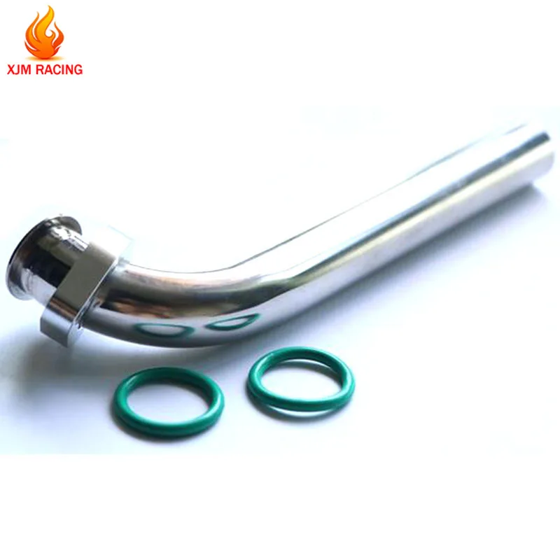 Alloy 105 Degree Exhaust Pipe Header for 26CC 27.5CC 29CC 30cc QJ RCMK Zenoah BWS Engines for Rc Boat Parts