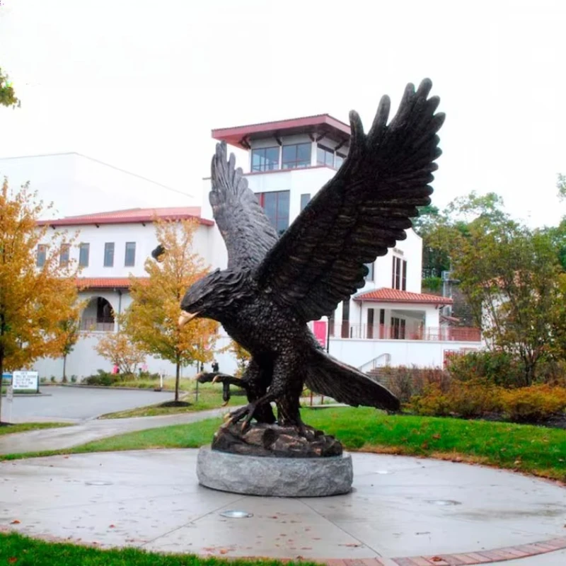 Home Decor Life Size Metal Brass Eagle Statue For Sale