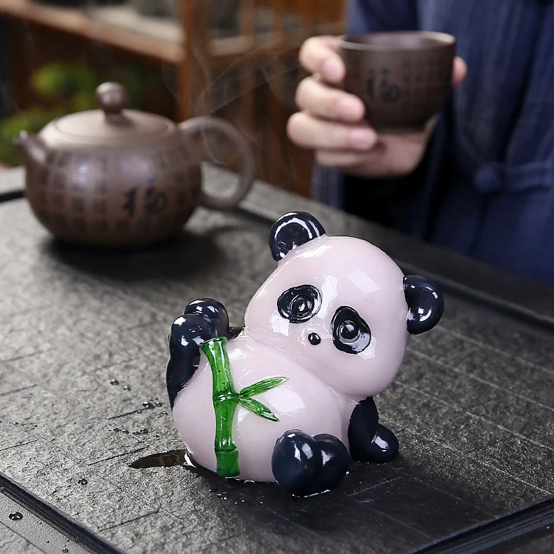 Chinese Design Tea Pets Resin Discolorations Interesting Cultivate Sentiment Ornamental Tea Pets Calm Teeservice Kitchen LVTC