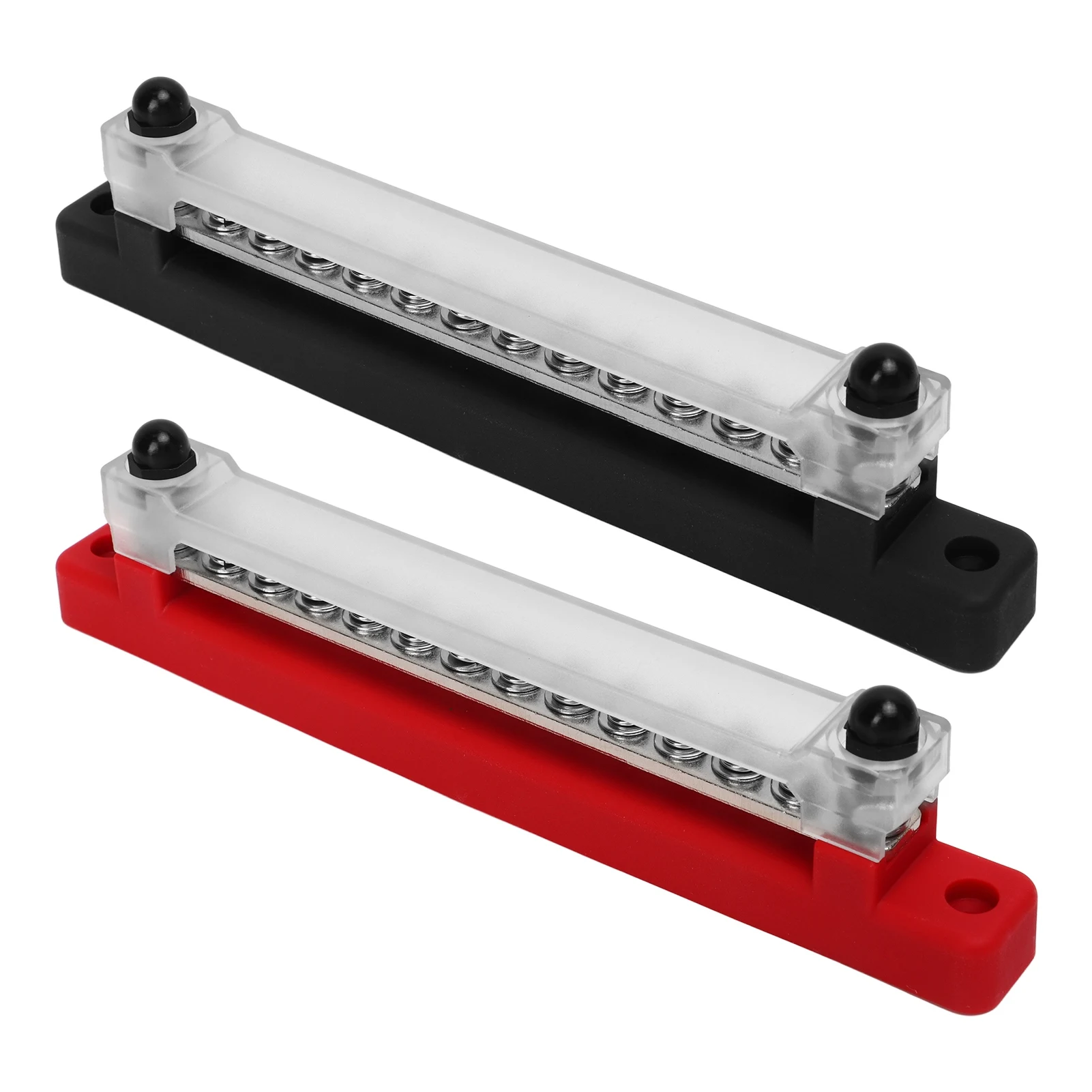 كتلة توزيع الطاقة لشريط الحافلة البحرية 48 فولت 150 أمبير أسلاك تنظيم مقاومة درجات الحرارة مع غطاء لقارب RV للسيارة #4