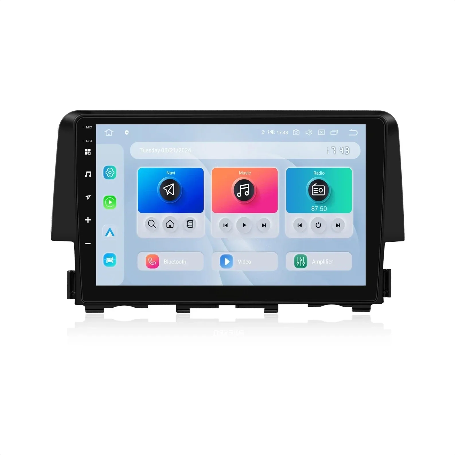 

Dasaita Android Car Stereo Touchscreen Head Unit Multimedia Bluetooth DSP Wireless Carplay for SI/Type R 2015-2022