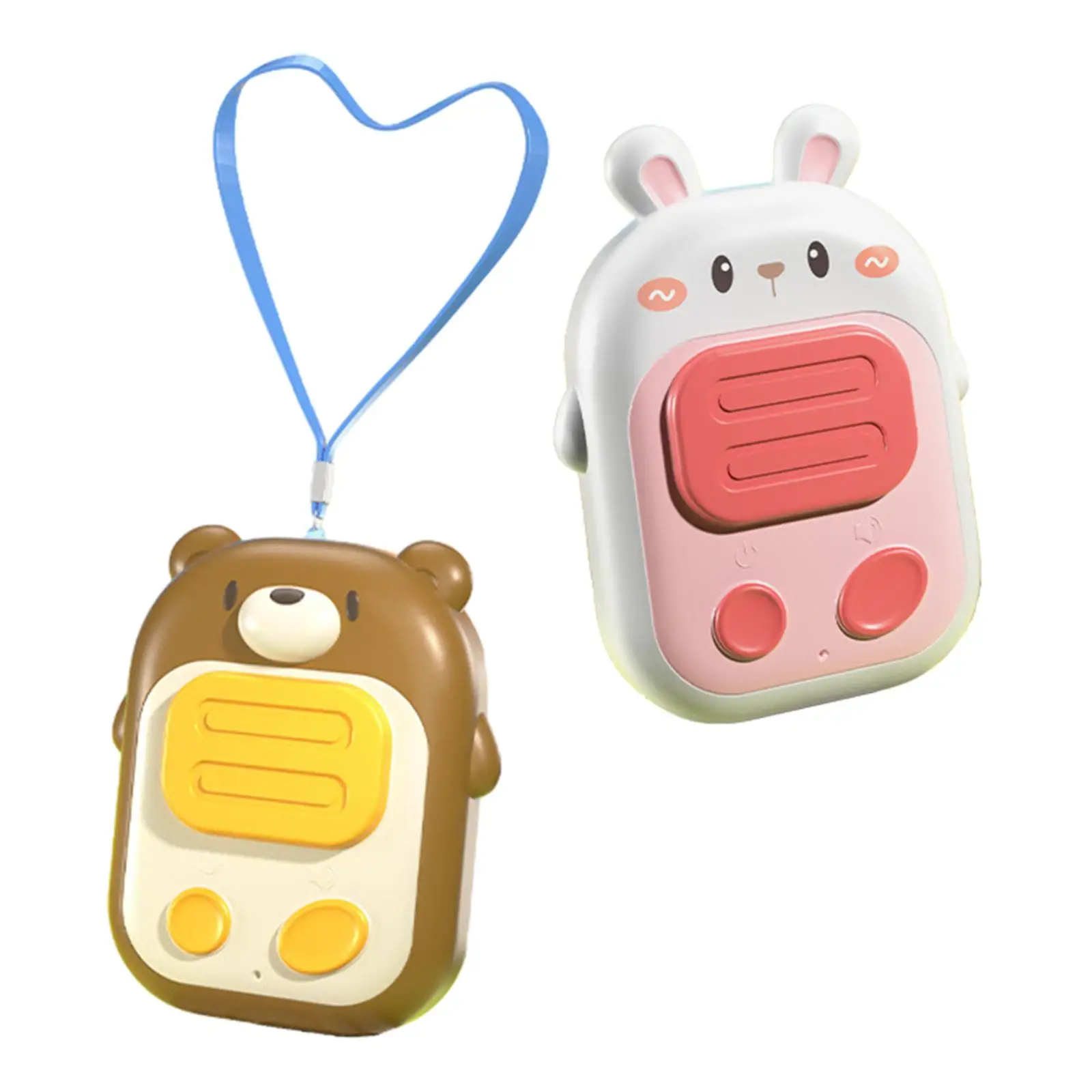 2 Pieces Kids Walkie Talkies Handheld Kids Toys for Holiday Hiking Indoor