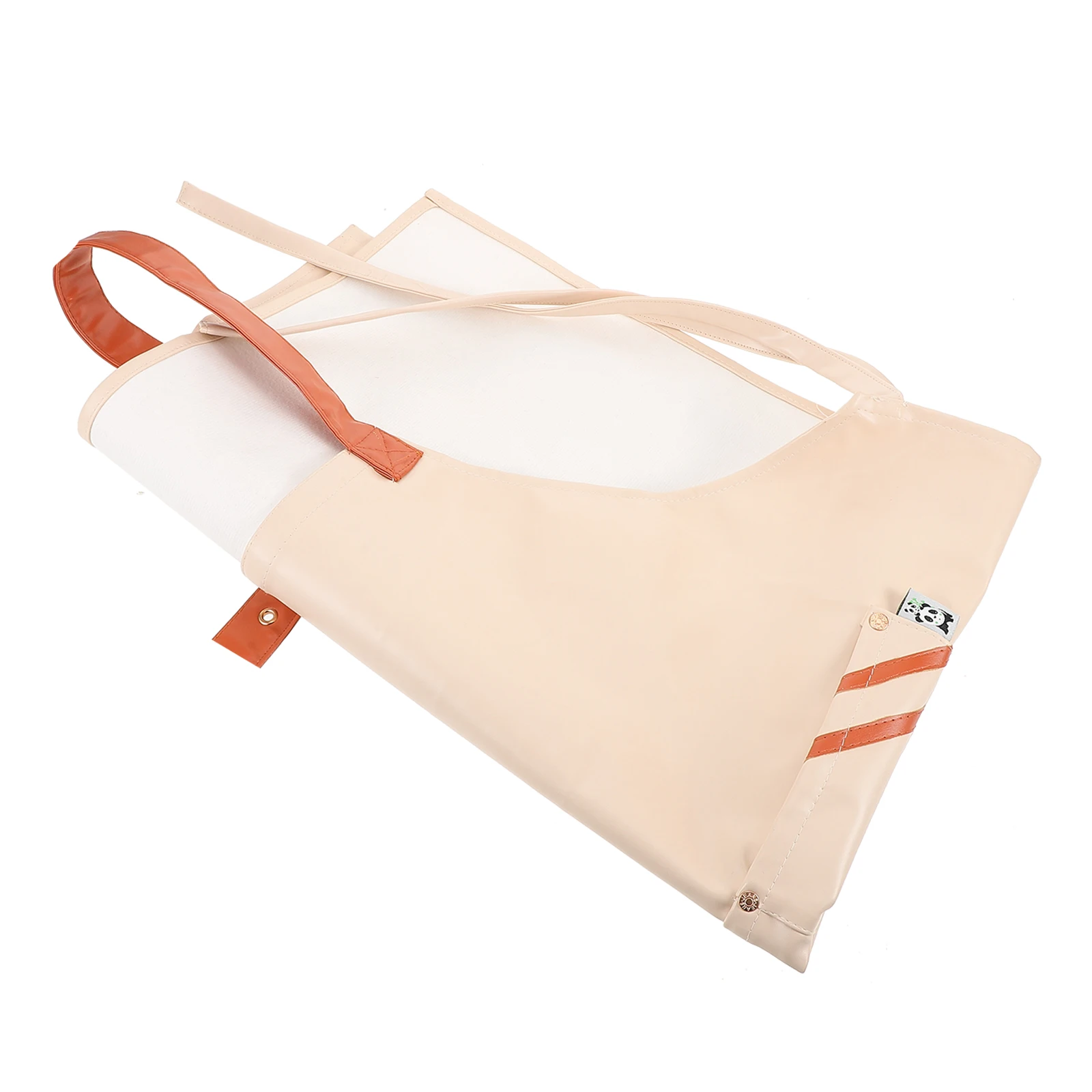 

Waterproof Oilproof PU Apron Kitchen Bib with Pockets Dishwashing Cooking Restaurant Easy Clean Chefs Unisex for Women