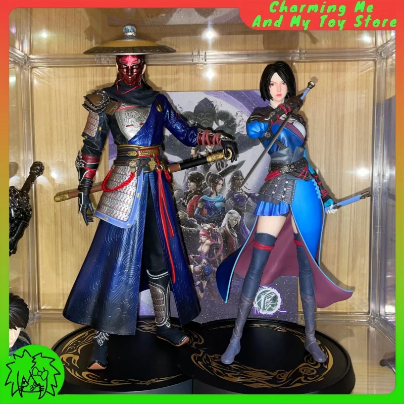 Em estoque pintura jianghu estrelas escuras série li xingyun ji ruxue personagens de anime 1/7 escala figura estática 1/12 figura de ação presente