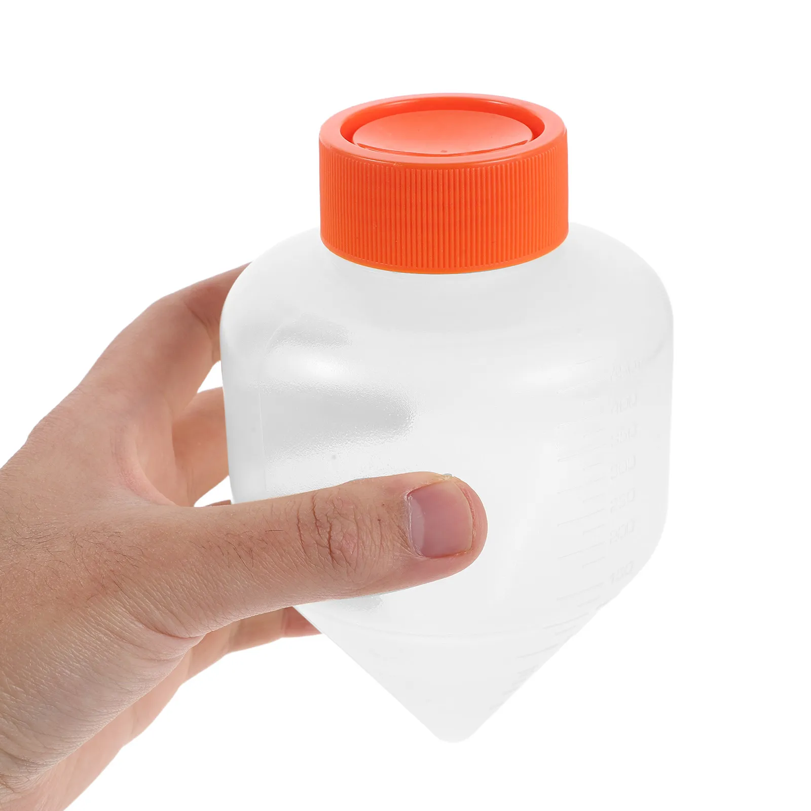 

Коническая центрифужная пробирка, пластиковая, для лабораторных образцов, 500 мл, прозрачная, градуированная, химически стойкая, высокой емкости, научная колба