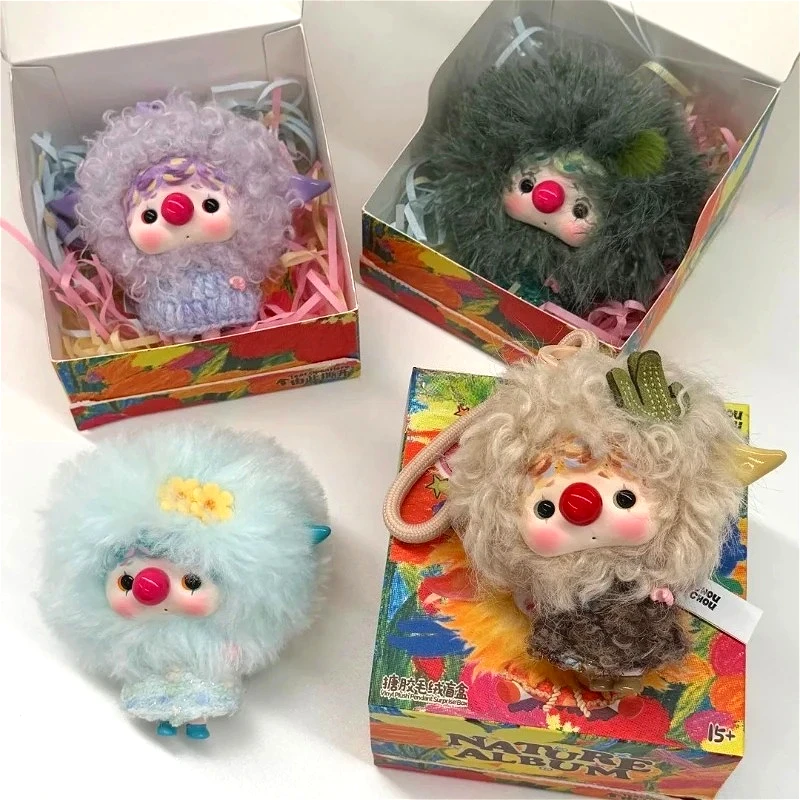CHOUCHOU Nature Collection Series Blind Box Cool Anime Figure Keychain Vinyl Face Anime Doll Mystery Box Surprise Toys Gift New