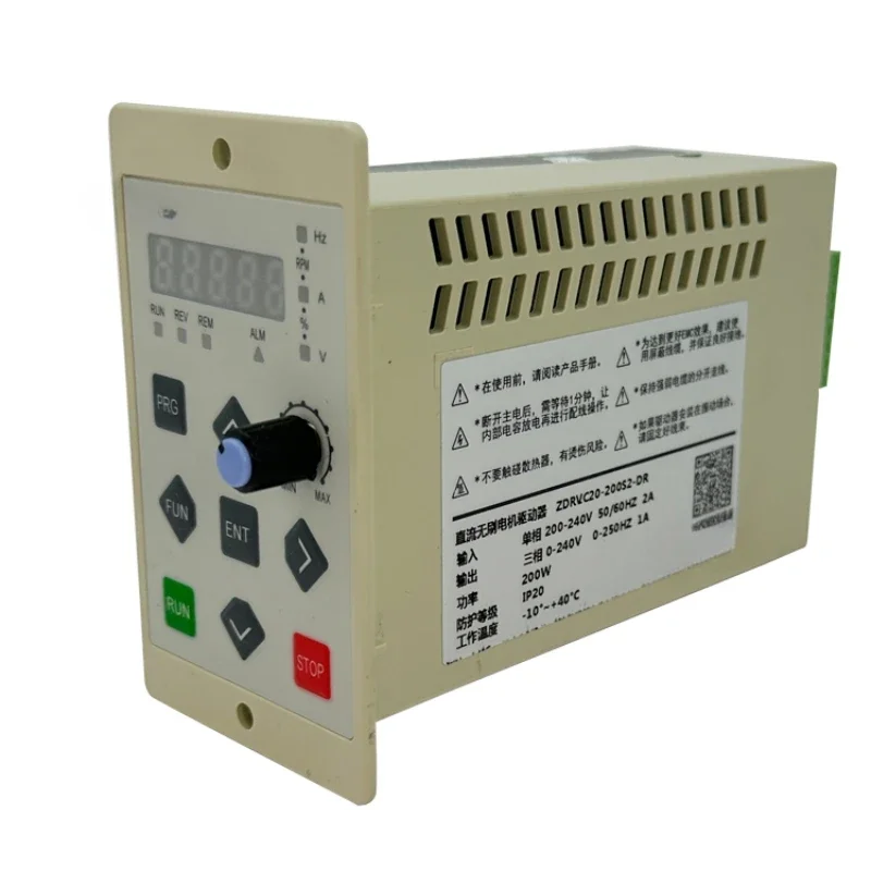 

High voltage 220VZDRV. C10-200S2-D DC brushless motor driver C20 low voltage 24V speed regulation