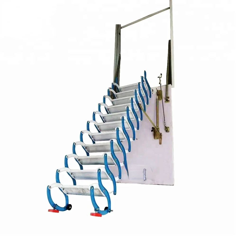 

Retractable Telescopic Loft Ladder On Vertical