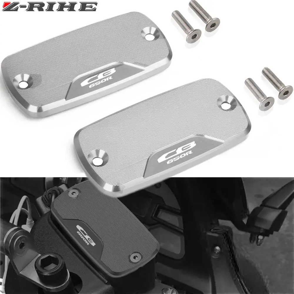 For HONDA CB 650R CB650R 2018 2019 Motorcycle Accessories Front Brake Clutch Cylinder Fluid Reservoir Cover Cap With Logo