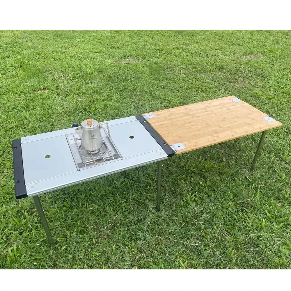 Outdoor Camping IGT Table Leg Combination Picnic Table Leg Telescopic Table Leg Stainless Steel IGT Table Leg Camping Tool New