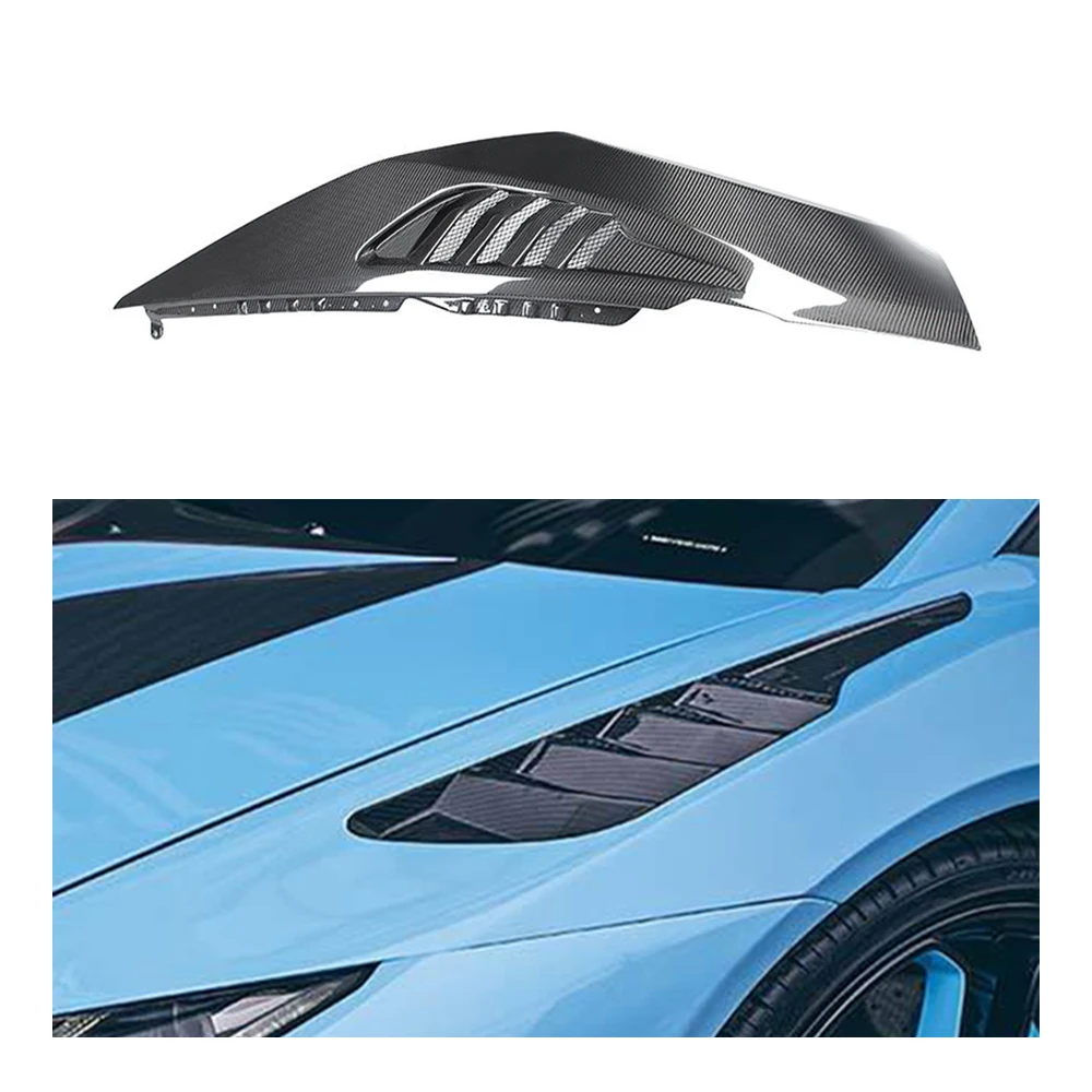 Dry Carbon Fiber Car Body Kit Front Bumper And Fenders For Lamborghini Huracan LP580 LP610 EVO