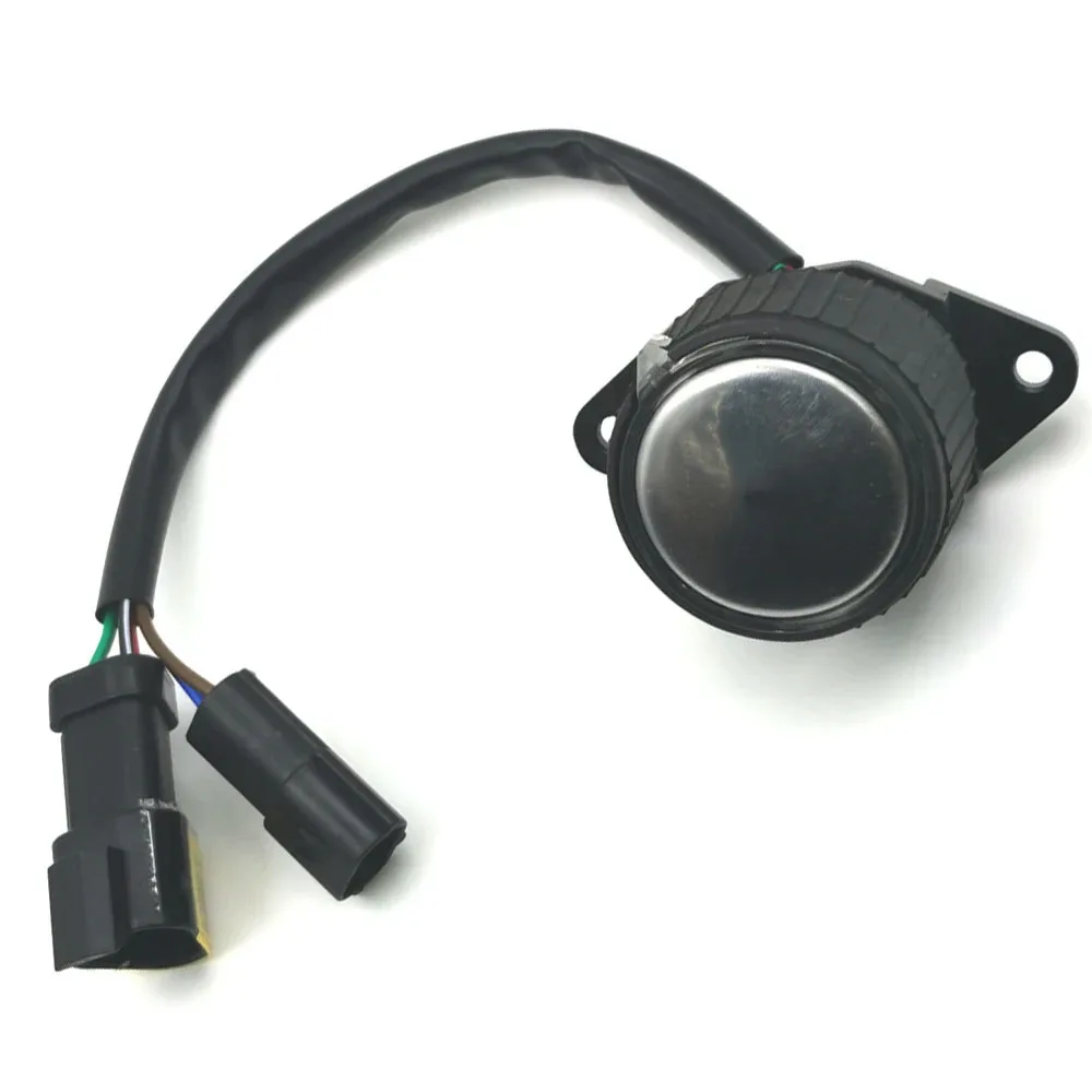 For Hyundai R220-9SH R200-9 R210-9 / 21Q4-20812 13A31-032 Throttle Knob Fuel Dial Excavator Knob Accel Dial Assy