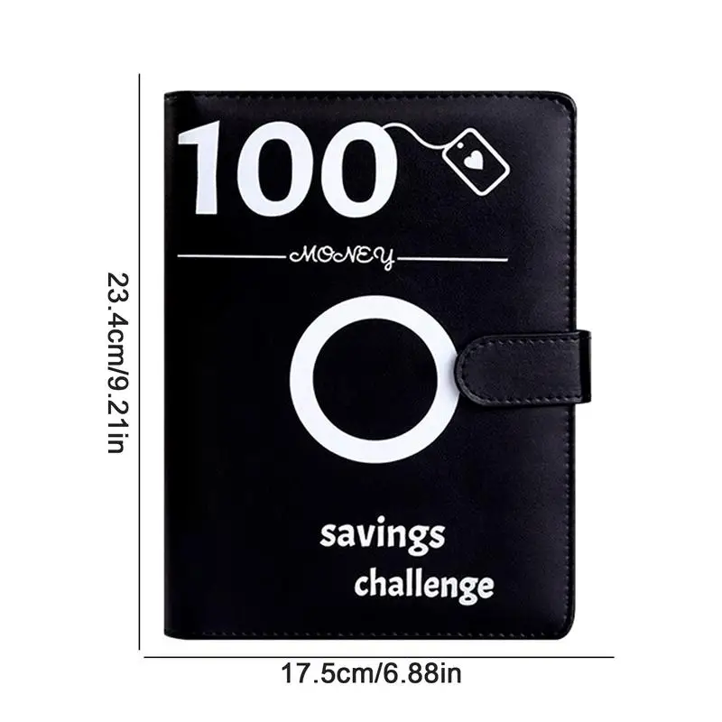 100 Savings Challenge Binder A5 Envelope Savings Challenge Kit Budget Expense Binder Budget Binder Money Organizer For Cash 100