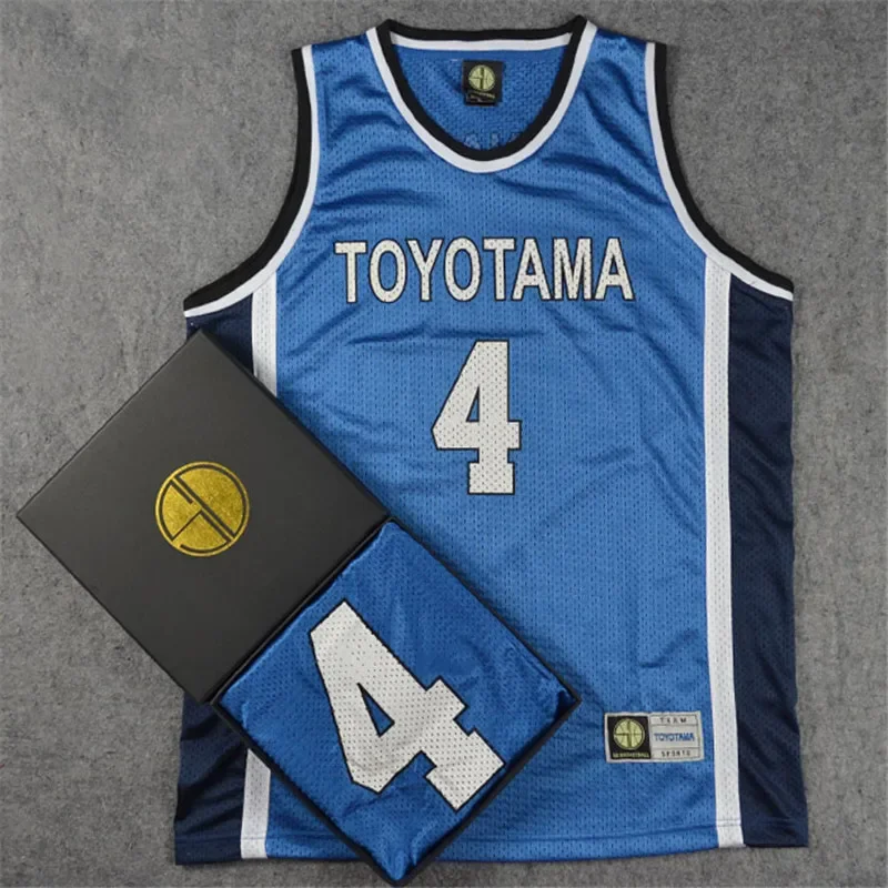 

Toyotama Shohoku School Basketball Team Jersey Anime Cosplay Hisashi Mitsui Costume Jersey Tops Shirt Sports Wear Uniform