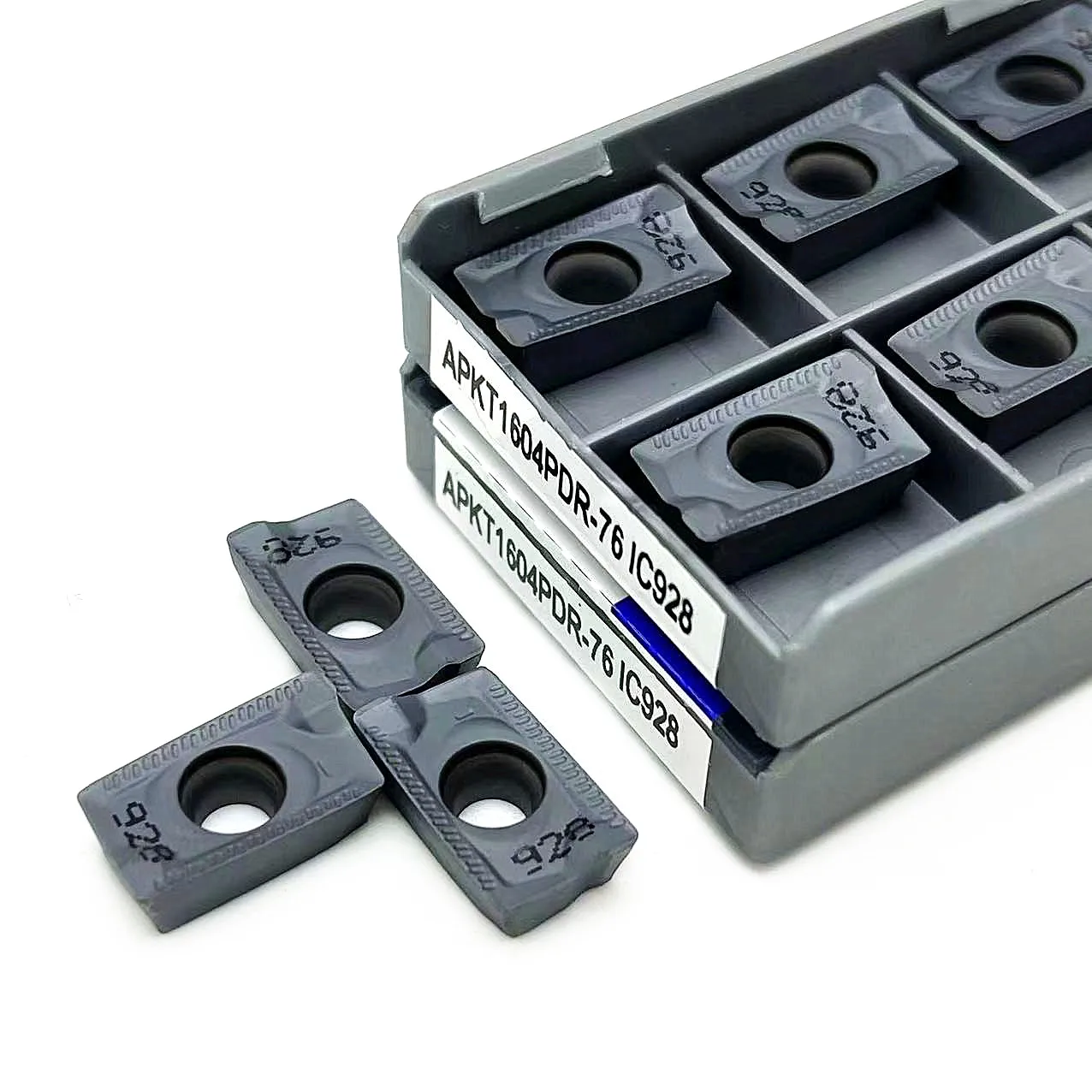 APKT1604 76 IC928 APKT 1604 76 IC928 inserti in metallo duro utensili per inserti per fresatura a spalla tornio in metallo CNC utensile da taglio indicizzabile