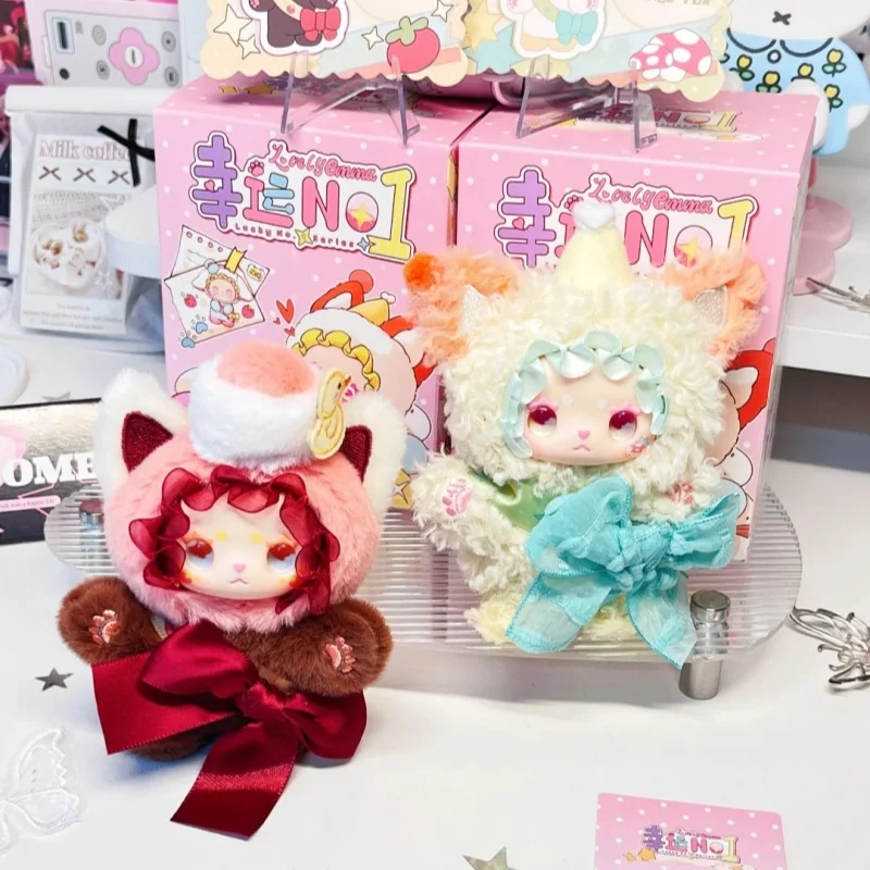 

Lovely Emma Lucky No.1 Series Cute Plush Blind Box Collectible Trendy Toy Doll Keychain Stuffed Figure For Girls Birthday Gift
