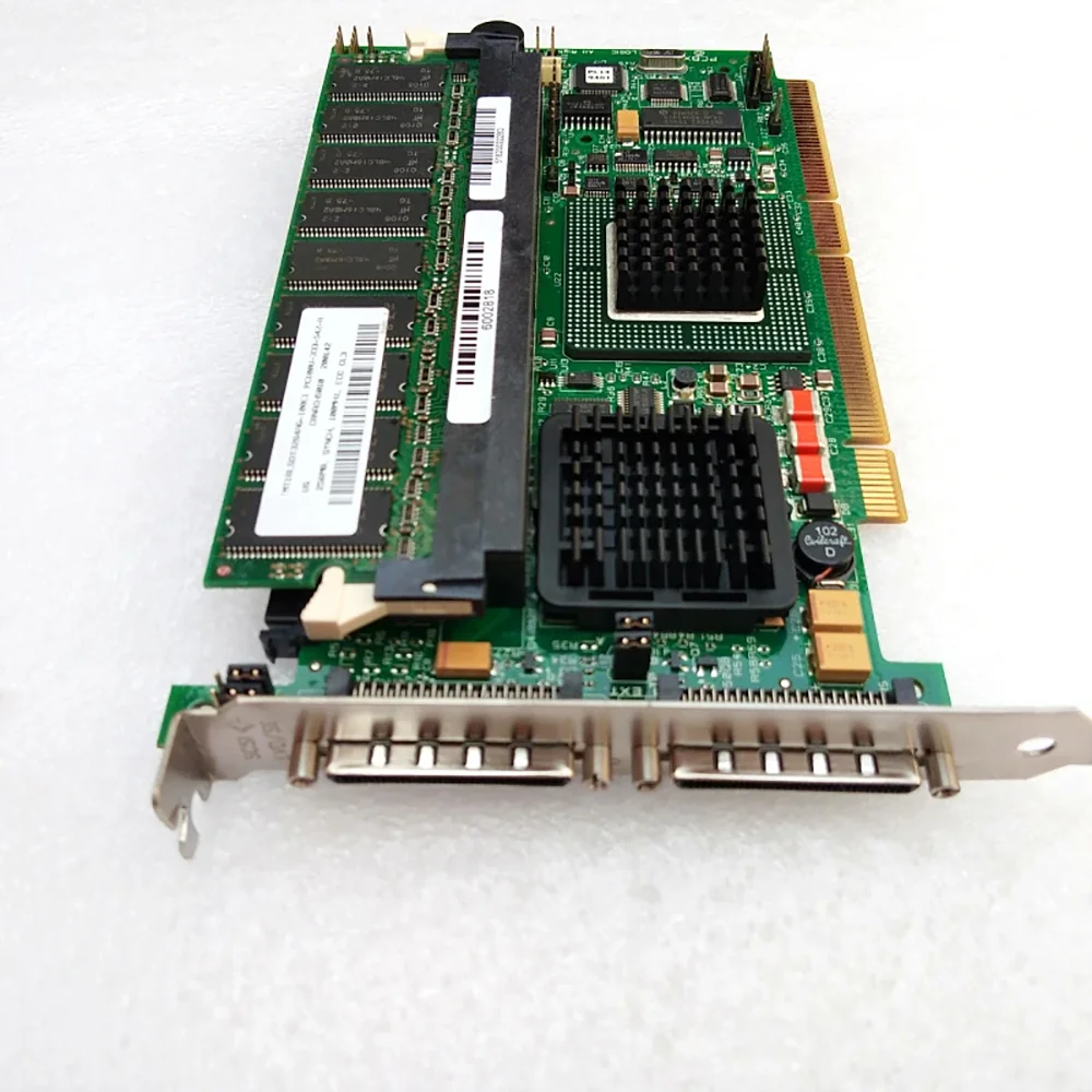 PCBX518-B1 Logic Dual Channel SCSI Array Card 128M