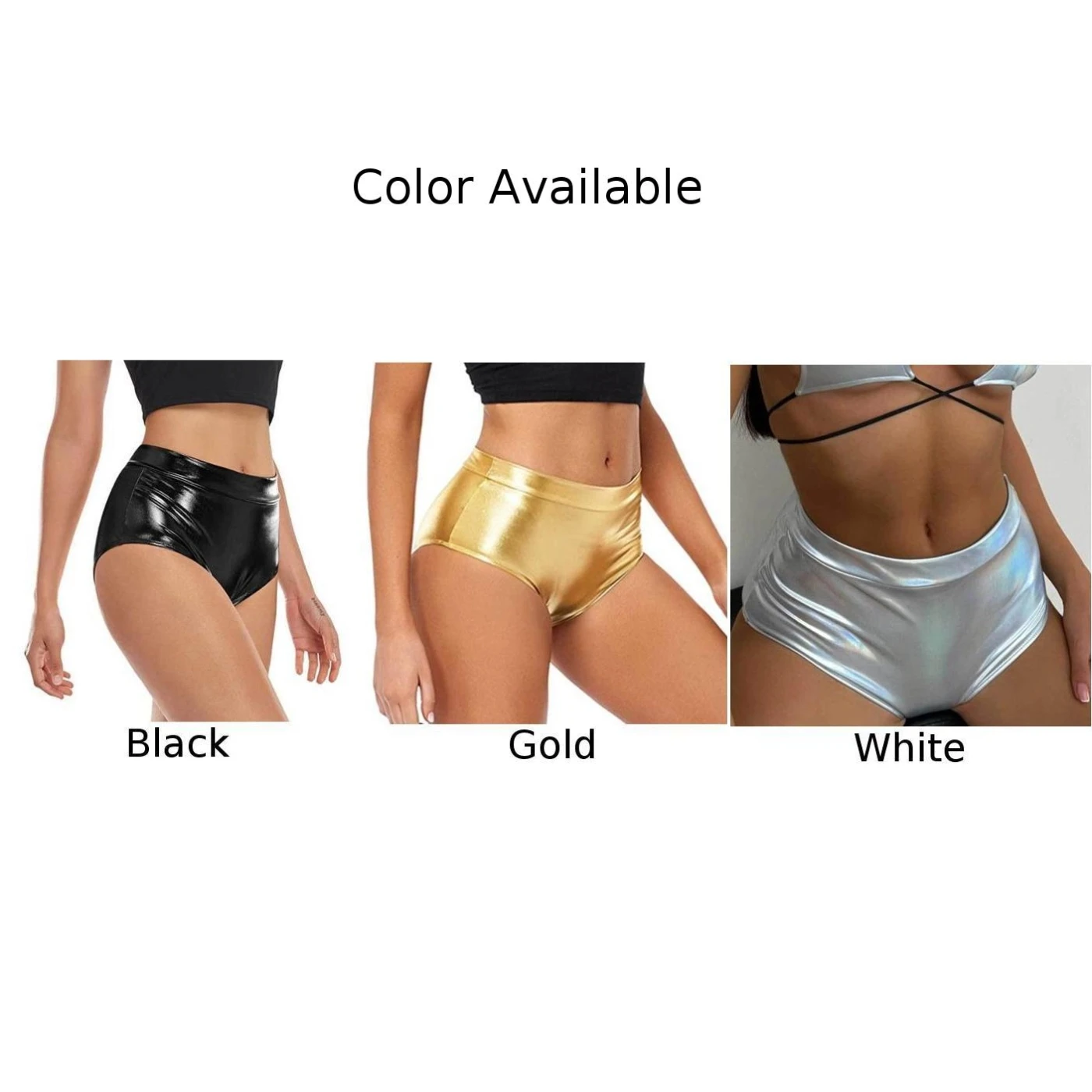 Clubwear clube shorts lingerie feminina elasticidade moderada tecido de poliéster comprimento regular adequado para todas as estações