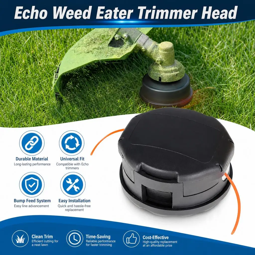 For Echo Speed Feed 400 SRM-225 SRM-230 SRM-2620 Echo Weed Eater Trimmer Head