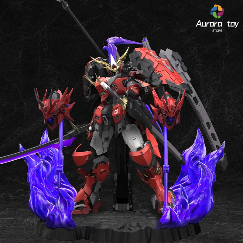 Mingjiang Biography Anime Figure Assembling 69000 Red Ghost Ruoqingsheng Guochuang Mecha Finished Skeleton Figures Kids Toys