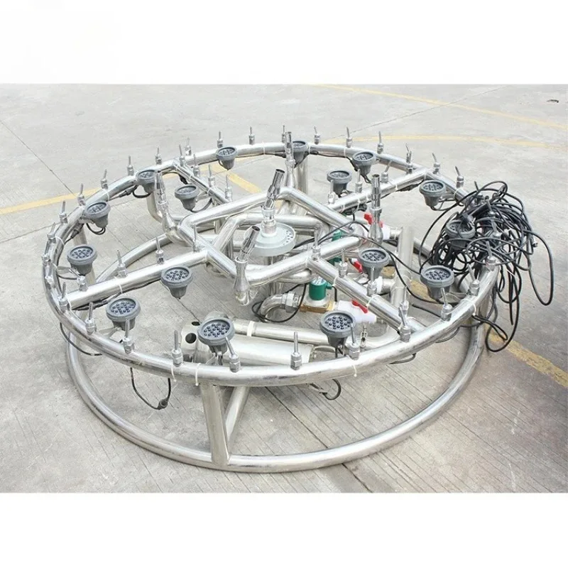 

Stainless Steel Large Garden Decoration Fountain Outdoor Music - Hotel Dance Features - Color Change Competitive Price