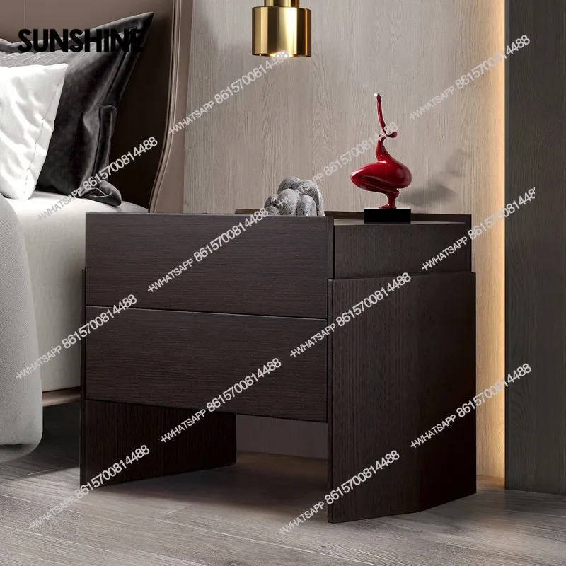 

Creative bedside table simple modern bedroom locker storage cabinet