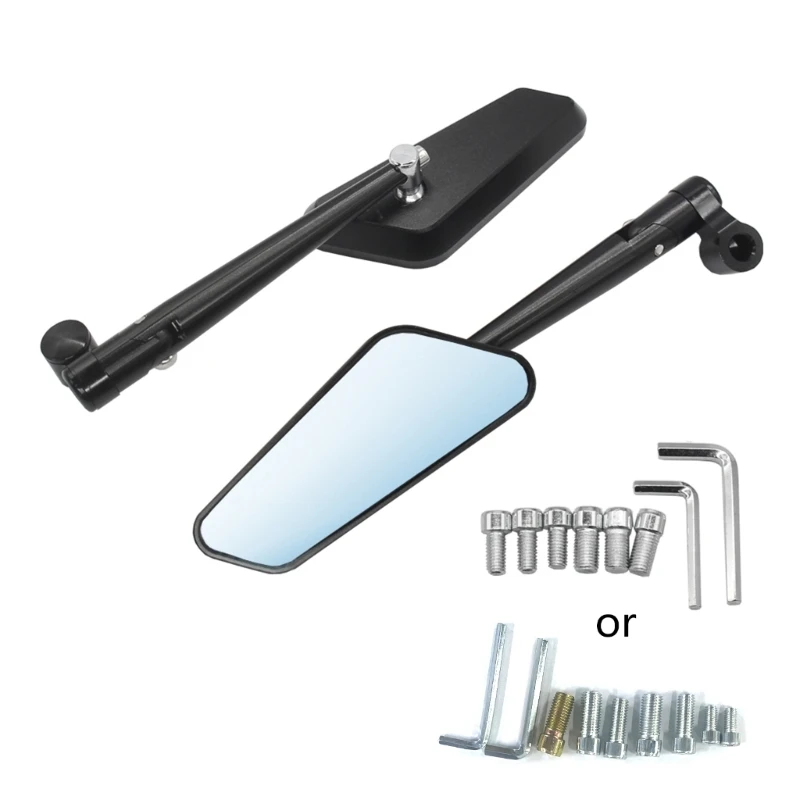 

Universal Mirror Wide Bike Rear View Mirror Cycling Accessories Rotate Bike Mirror For E-bike Scooter