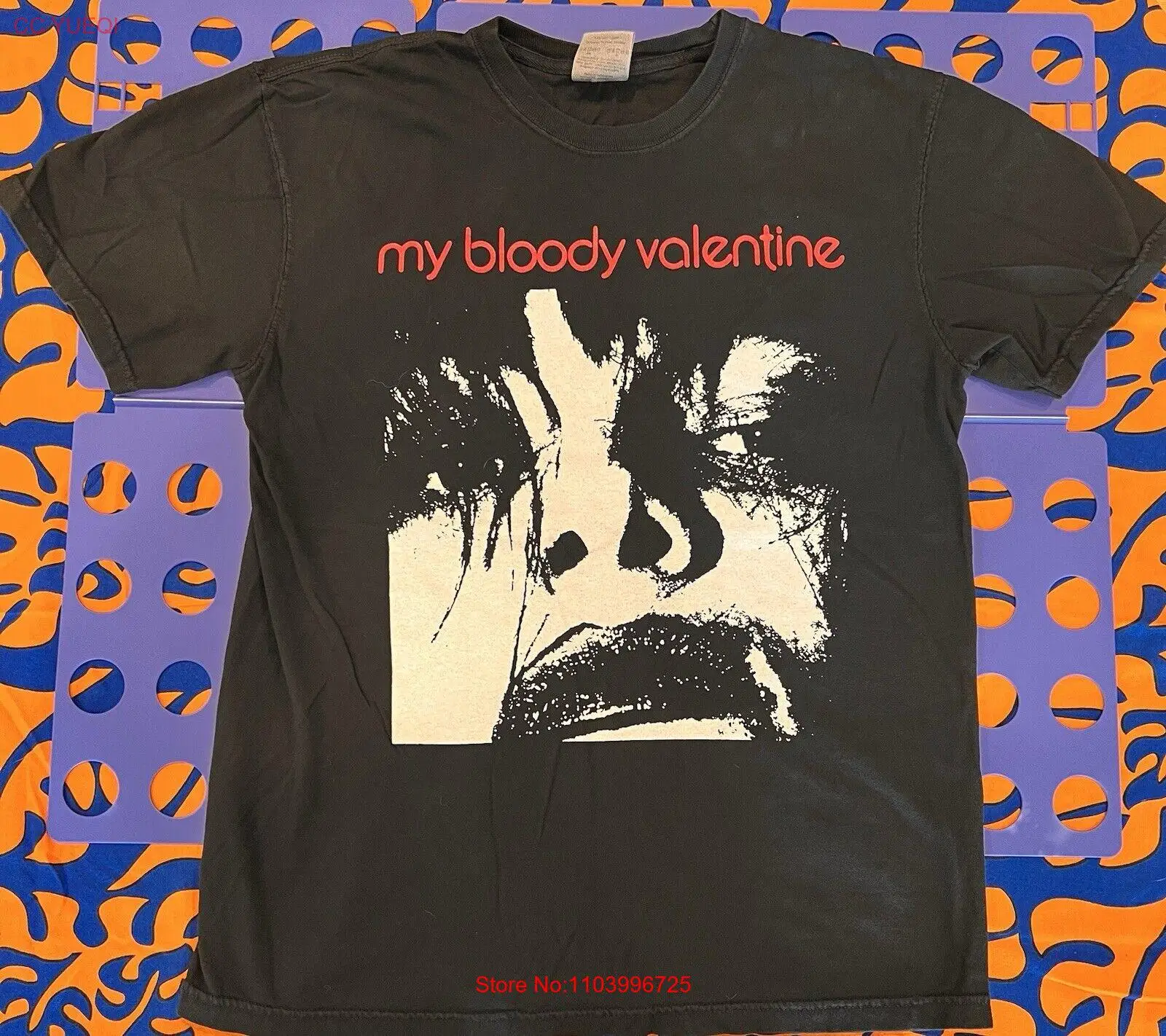 NOT VTG My Bloody Valentine Feed Me With Your Kiss Comfort Colors M T-Shirt