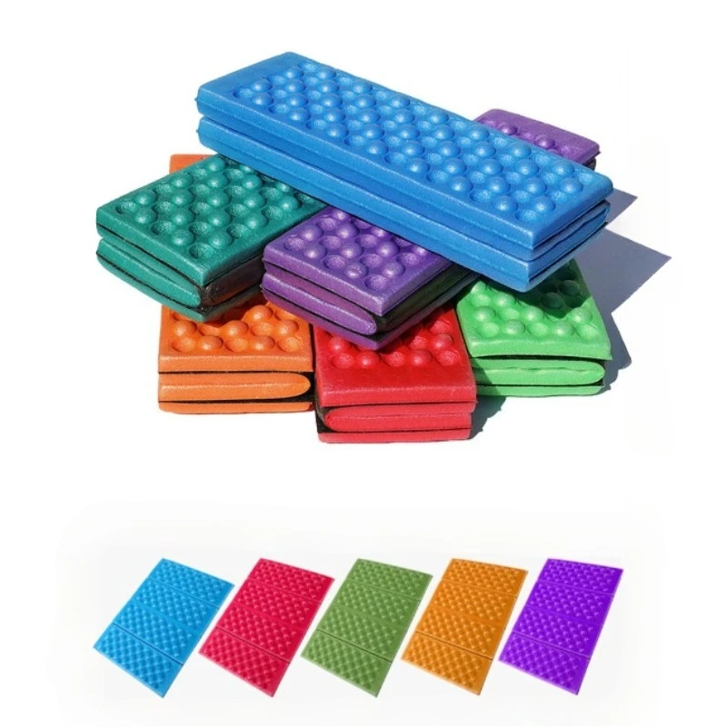 في الهواء الطلق نزهة التخييم حصيرة الشاطئ مقاوم للرطوبة طوي XPE وسادة المشي لمسافات طويلة المحمولة الحصير الصغيرة حوض البيض وسادة مقاومة للماء #1