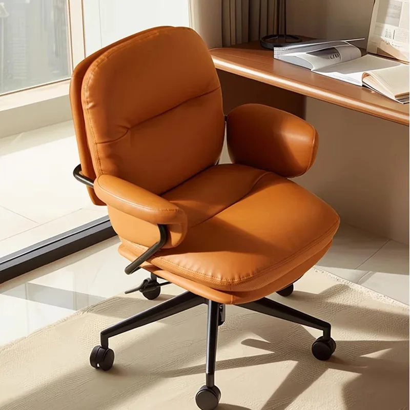 

Computer Leather Office Chairs Swivel Bedroom Design Ergonomic Office Chairs Floor Gaming Cadeiras De Escritorios Furniture