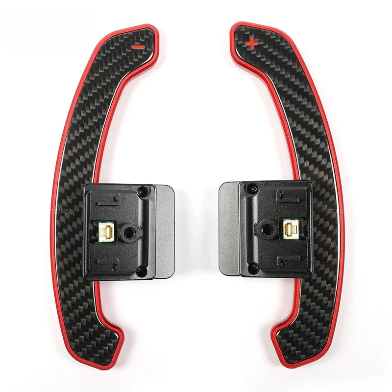 Quick Release Glossy Forged Carbon Fiber Magnetic Paddle Shifter F66 F65  U25 2024- Aluminum Alloy