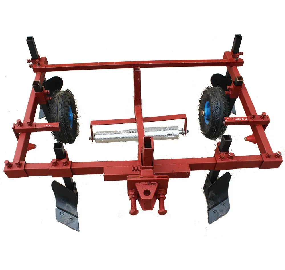 60CM-150CM mulching machine film laying adjustable width micro-tiller agricultural machinery  plastic film covering machine