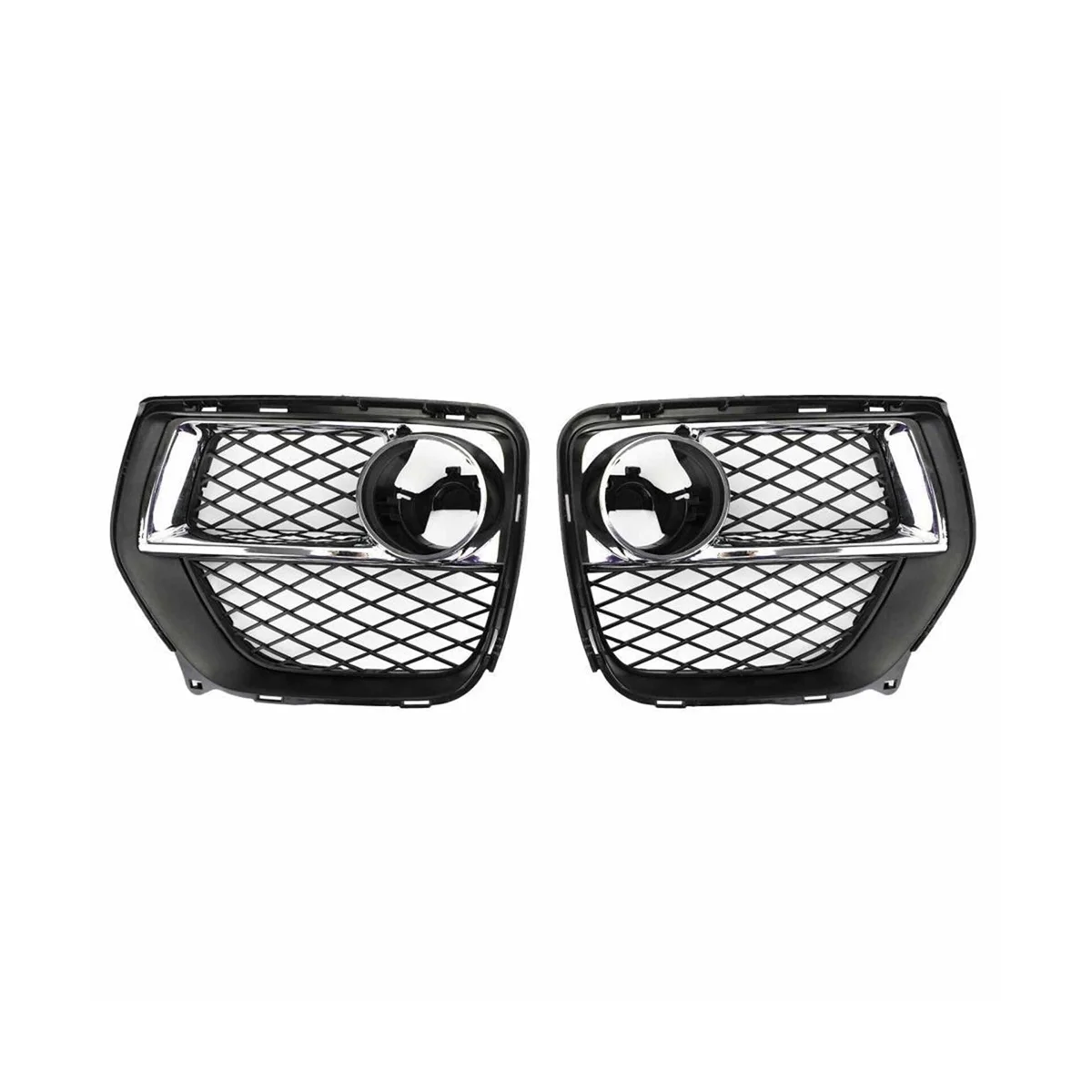 51117312605 51117312606 Fog Light Frame Fog Light Grille Cover Through Hole Fog Light Grille Car for BMW X6 E71